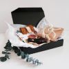 Mystery Box | Strap in Storage by Keyaiira | leather + fiber | Artist Studio in Santa Rosa. Item made of leather