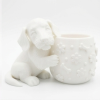 Cute Wire Haired Dachsund Planter | Plant Stand in Plants & Landscape by Kimi Craft Corner