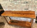 EXTRA RUSTIC pecky sinker cypress table! | Console Table in Tables by Pelican State Woodworks