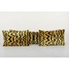 Handmade Tiger Design Ikat Velvet Bedding Pillow | Cushion in Pillows by Vintage Pillows Store. Item composed of cotton