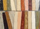 Atelier des reliures | Oil And Acrylic Painting in Paintings by Sophie DUMONT.. Item made of canvas compatible with minimalism and contemporary style