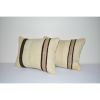 12" X 16" Moroccan Boho Organic Kilim Cushion Cover | Sham in Linens & Bedding by Vintage Pillows Store. Item composed of cotton & fiber