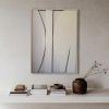 Unique Textured 3D Geometric Artwork - Sculptural Painting - Plaster Wall Art | Wall Sculpture in Wall Hangings by Vaiva Art Atelier