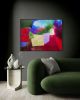 Deep Sea Meanders | Oil And Acrylic Painting in Paintings by Checa Art. Item composed of canvas