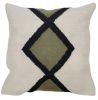 Lily Handwoven Wool Decorative Throw Pillow Cover | Cushion in Pillows by Mumo Toronto. Item composed of fabric