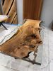 Clear Epoxy Dining Table - Handmade Epoxy Resin Wood Table | Tables by Tinella Collection. Item made of oak wood with synthetic works with contemporary & art deco style