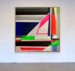 Abstract Painting 60x60 Colorful Geometric | Love is Love by Shilo Ratner | Oil And Acrylic Painting in Paintings by Shilo Ratner