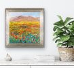 California Flower Field | Oil And Acrylic Painting in Paintings by Checa Art. Item made of canvas