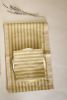Oh! Stripes (Lime) Block Print Napkins, Set of 4 | Linens & Bedding by Ninéh