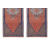 Distressed Small Turkish Rug - Set of Two Kitchen Carpet | Runner Rug in Rugs by Vintage Pillows Store. Item composed of cotton and fiber