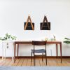 Leather File / Vinyl Record Holder | Holder Hardware in Hardware by Keyaiira | leather + fiber | Artist Studio in Santa Rosa. Item made of leather