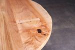Round Maple Dining Table | Tables by Urban Lumber Co.. Item composed of steel