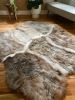Sacred Spaces Collection: Asymmetrical Stripes | Area Rug in Rugs by East Perry. Item made of wool & fiber