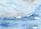 Tempest | Watercolor Painting in Paintings by Brazen Edwards Artist. Item composed of paper
