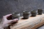 Espresso cups "Minimalist" | Drinkware by Laima Ceramics. Item made of stoneware