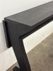 Handmade Drop-Leaf Console Table: Mid-Century Modern Sofa Table, USA made | Tables by Marco Bogazzi