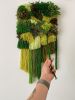 Moss woven wall tapestry | Wall Hangings by Awesome Knots. Item composed of cotton and fiber in boho or mediterranean style