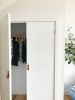 Medium Leather Pull [Flag End] | Hardware by Keyaiira | leather + fiber | Artist Studio in Santa Rosa. Item composed of leather