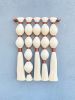 Handmade Macrame Wall Hanging – Boho Tassel Decor, Terracotta & Cream Bobbles | Wall Hangings by RavaTapestryArt