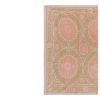 Suzani Pastel Tapestry - Taupe Uzbek Table Cloth - Tribal Em | Tablecloth in Linens & Bedding by Vintage Pillows Store