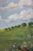 Sunny Field No. 1 | Oil And Acrylic Painting in Paintings by JoAnna Liston | Lily Field Studio. Item made of wood compatible with boho and country & farmhouse style
