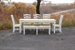 White Spalted Maple Dining Table Set | Tables by Hazel Oak Farms. Item composed of wood