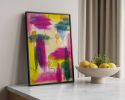 What Remains Unspoken 18x24in – Contemporary Abstract Painting | Oil And Acrylic Painting in Paintings by Abby May