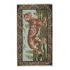 Vintage Tiger Kilim Rug - Animal Tapestry 6'8" X 9'4" | Area Rug in Rugs by Vintage Pillows Store. Item composed of cotton and fiber