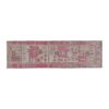 1960s Distressed Human Pictorial Kurdish Runner Rug | Area Rug in Rugs by Vintage Pillows Store
