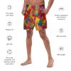 Men's Trunks - In The Wine Glass - Geometric Abstract | Work by Eman's Gallery