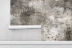 Distressed Scratched Concrete — Luxe Textures Luxury Wallpaper Mural | Wall Treatments by ELLE WALLS