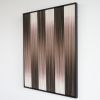 BLENDED STRIPES -  framed wall art tapestry | Wall Hangings by Rianne Aarts / Teddy and Wool Studio