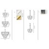 Alan Mizrahi WM2125 Gloria Chandelier | Chandeliers by Alan Mizrahi Lighting Design