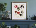 Mushroom Wall Art, Mushroom Art, Antique Victorian Mushroom | Prints by Capricorn Press. Item composed of paper compatible with boho and minimalism style