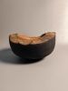 Carved Wide Edge Yakisugi Bowl | Decorative Bowl in Decorative Objects by Wood Alchemist Studio. Item made of wood