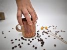 Brown Coffee Mug | Drinkware by YomYomceramic. Item made of ceramic