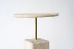 "Vault" Drink Table | Cocktail Table in Tables by THE IRON ROOTS DESIGNS. Item made of oak wood