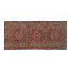 Vintage Tribal Geometric Caucasian Runner Rug Hand-Knotted | Area Rug in Rugs by Vintage Pillows Store. Item made of fiber