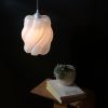 Wavy 3D Printed Pendant Light: Modern Hanging Lamp | Lamps by Spacecraft Furnishing