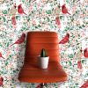 Cardinals Embrace Wallcovering: 24in wide x 10ft long | Wallpaper in Wall Treatments by Robin Ann Meyer. Item composed of paper in contemporary or traditional style