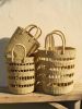 Tena Basket | Storage Basket in Storage by AKETEKETE. Item in boho or country & farmhouse style