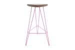 Madison Bar Stool 30"H | Chairs by Tronk Design. Item composed of maple wood & metal