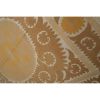 Central Asian Suzani Textile, Embroidered Cotton Bed Cover, | Tablecloth in Linens & Bedding by Vintage Pillows Store