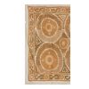 Vintage Tan Samarkand Tapestry - Tribal Embroidery Wall Deco | Tablecloth in Linens & Bedding by Vintage Pillows Store