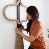 Mid-century Modern Fiber Art Sculpture - The Element | Macrame Wall Hanging in Wall Hangings by YASHI DESIGNS by Bharti Trivedi. Item composed of fiber