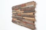 Random Edge #2 | Wall Sculpture in Wall Hangings by Craig Forget. Item made of wood works with mid century modern & contemporary style