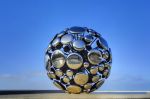 Space Expansion Sculpture in Silver | Public Sculptures by PlusObject