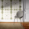 Tiger Eye Wallpaper in Sage Green | Wall Treatments by Eso Studio Wallpaper & Textiles. Item composed of paper in boho or country & farmhouse style