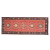 Rustic Style Vintage Turkish Oushak Wide Runner | Runner Rug in Rugs by Vintage Pillows Store. Item composed of cotton & fiber