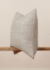 Woven w/ Blue Small Diamonds & Chevron Pattern Pillow 18x18 | Pillows by Vantage Design